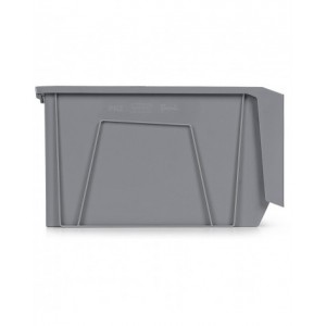 Contenitori in PP a bocca di lupo con fondo nervato Picking Box Mythos, mis. 3, L212 x P354 x H200 mm