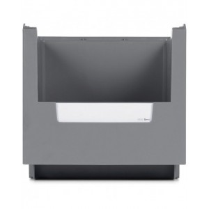 Contenitori in PP a bocca di lupo con fondo nervato Picking Box Mythos, mis. 4A5, L315 x P500 x H300 mm