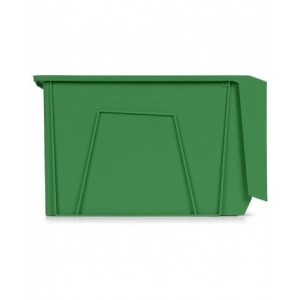 Contenitori in PP a bocca di lupo con fondo nervato Picking Box Mythos, mis. 4A5, L315 x P500 x H300 mm