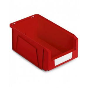 Contenitori in PP a bocca di lupo con fondo nervato Picking Box Mythos, mis. 3A2, L211 x P354 x H145 mm