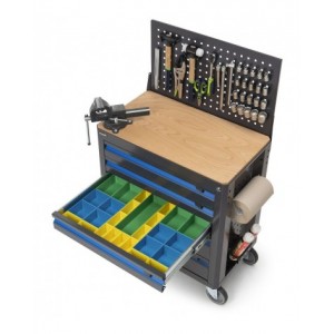 Kit 60 vaschette portaminuteria in plastica, 4 omaggio, H 63 mm