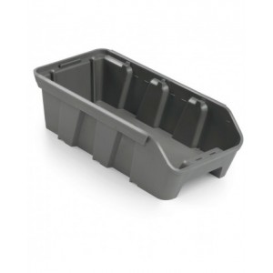 Contenitore per scaffale in polipropilene riciclato RK Box Air, L141 x P300 x H91 mm