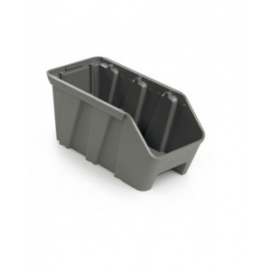 Contenitore per scaffale in polipropilene riciclato RK Box Air, L141 x P300 x H142 mm