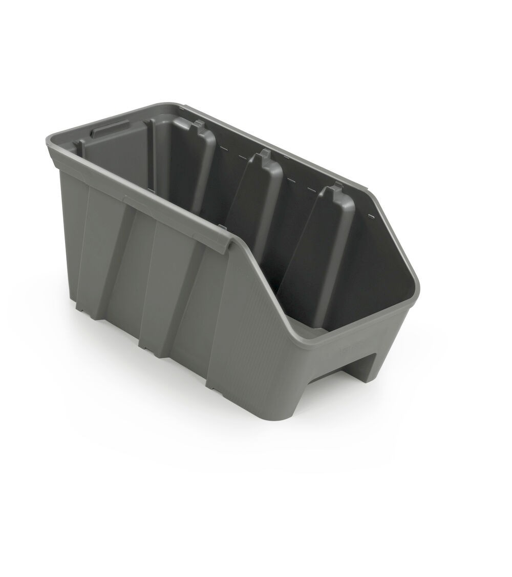 Contenitore per scaffale in polipropilene riciclato RK Box Air, L141 x P300 x H142 mm