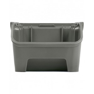 Contenitore  per scaffale in polipropilene riciclato RK Box Air, L141 x P400 x H91 mm