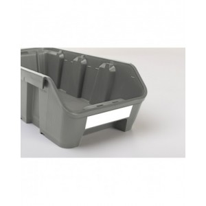Contenitore  per scaffale in polipropilene riciclato RK Box Air, L141 x P400 x H91 mm