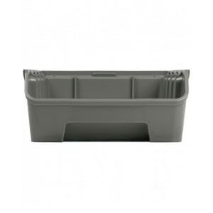 Contenitore per scaffale in polipropilene riciclato RK Box Air, L214 x P400 x H91 mm