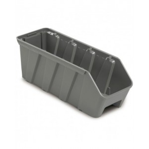 Contenitore per scaffale in polipropilene riciclato RK Box Air, L141 x P400 x H142 mm