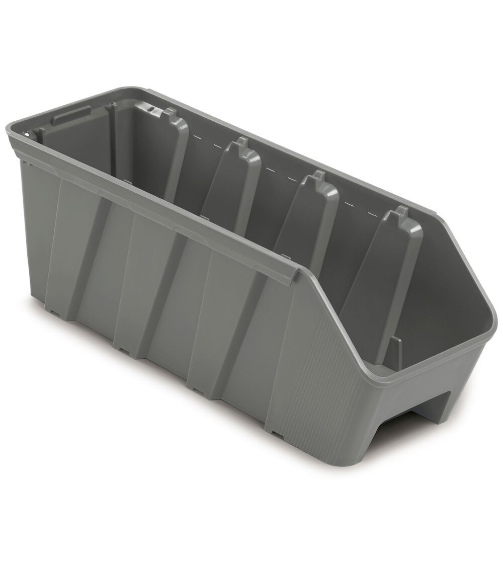 Contenitore per scaffale in polipropilene riciclato RK Box Air, L141 x P400 x H142 mm