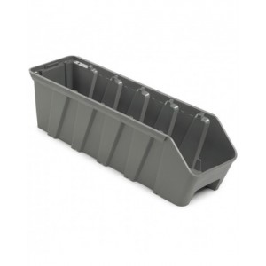 Contenitore per scaffale in polipropilene riciclato RK Box Air, L141 x P500 x H142 mm