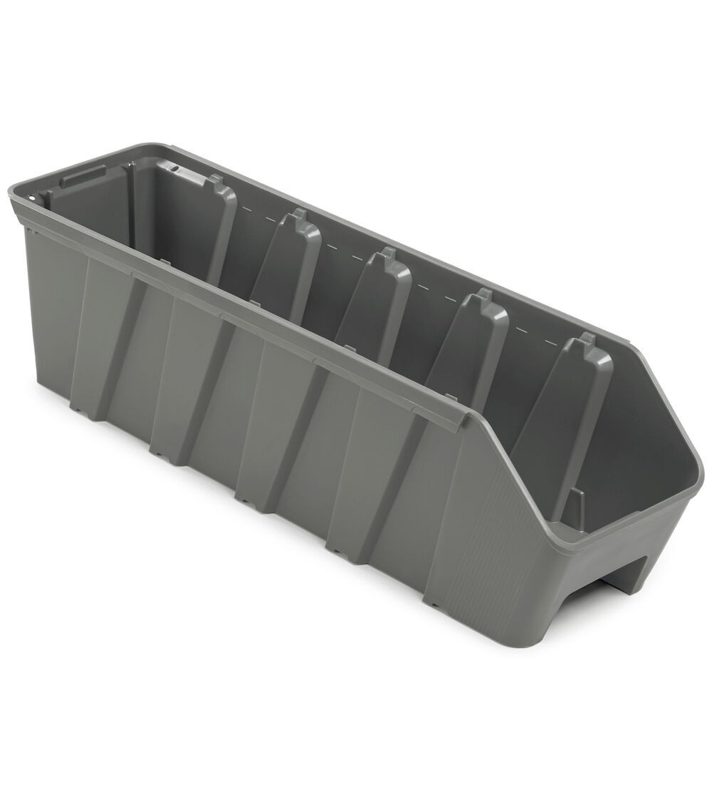 Contenitore per scaffale in polipropilene riciclato RK Box Air, L141 x P500 x H142 mm