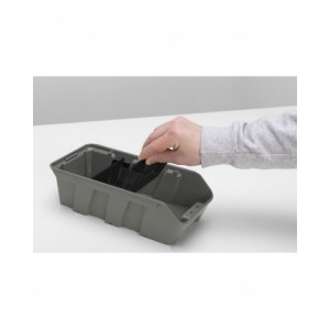 Divisorio trasversale per contenitore RK Box Air, L195 x P44 x H80 mm
