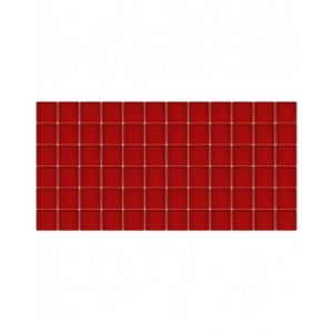 Kit 64 cassette divisorio per cassettiera, L75 x P75 x H52 mm, rosso