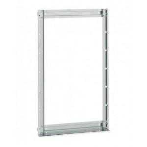 Telaio posteriore Visual Box Linea 391 per installazione a parete, L602 x P60 x H1000 mm