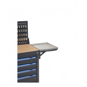 Mensola pieghevole per carrello portautensili Linea 391