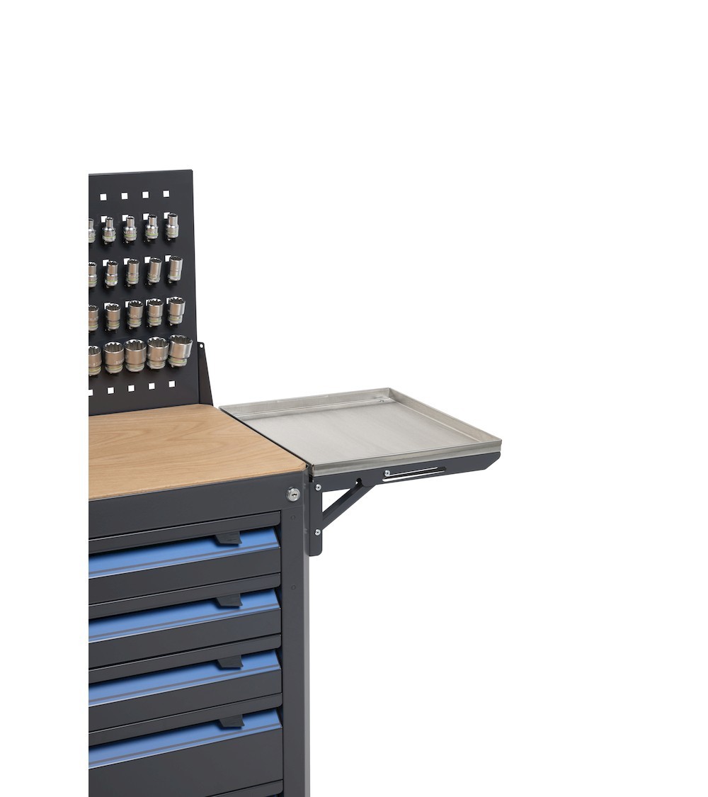 Mensola pieghevole per carrello portautensili Linea 391