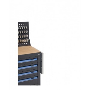 Mensola pieghevole per carrello portautensili Linea 391