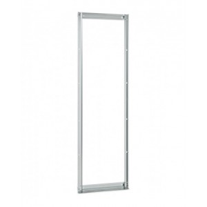 Telaio posteriore Visual Box Linea 391 per installazione a parete, L602 x P60 x H2000 mm