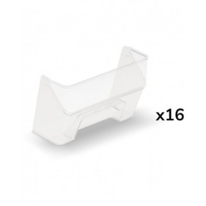 Frontalino per contenitore RK Box Air Linea 391, mis. 391P27, 391P31, 391P35, L206 x P110 x H129 mm
