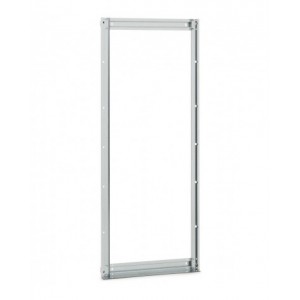 Telaio posteriore Visual Box Linea 391 per installazione a parete, L602 x P60 x H1500 mm