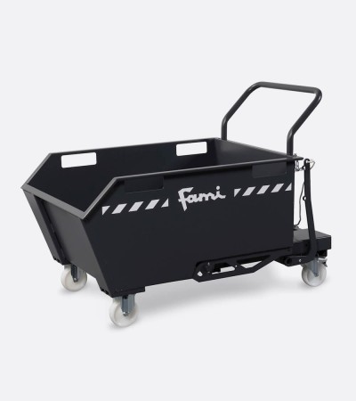 Bennes basculantes à roues