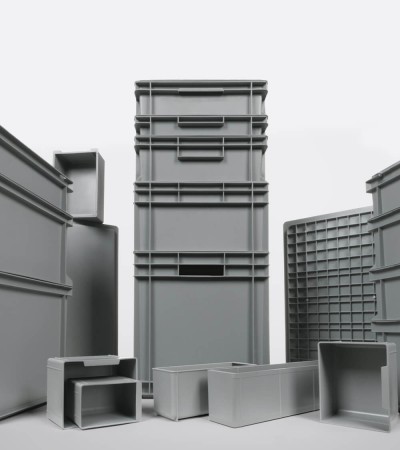 Stackable Euro containers