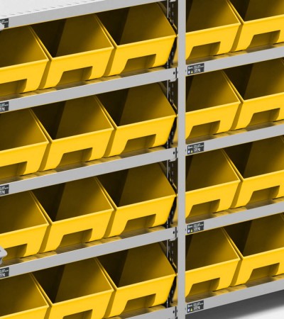 Scaffali portacontenitori Picking Box Air