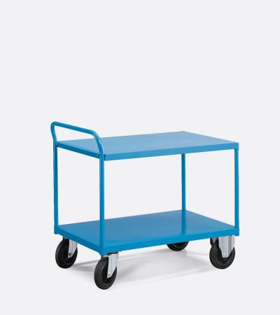 Chariot d’entrepôt et de bureaux à étagères