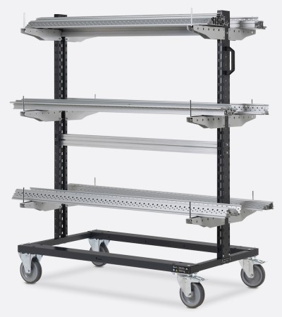 Soluzioni di carrelli rastrelliera Bin Cart