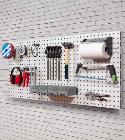 Wall tool holder panels