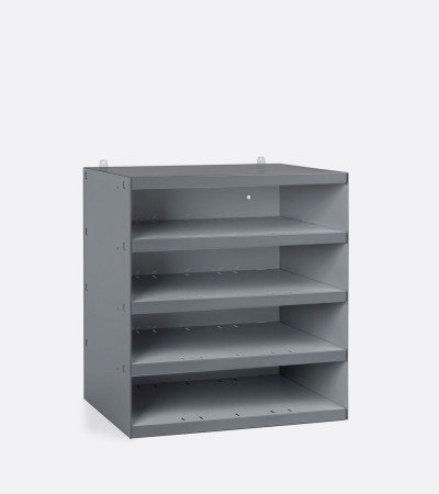 Leere Behälterregale für RK Box Air und Komponenten