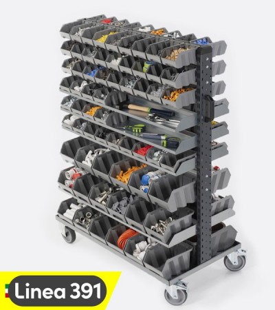 Chariots pour petites pièces Linea 391