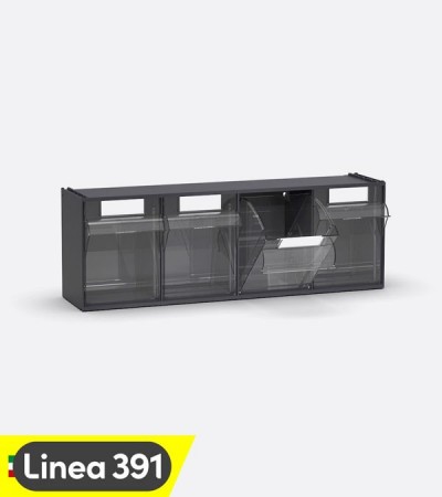 Linea 391 Visual Box Small Parts Drawer Cabinets and Shelving