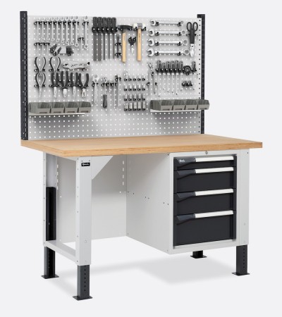 Établis et composants